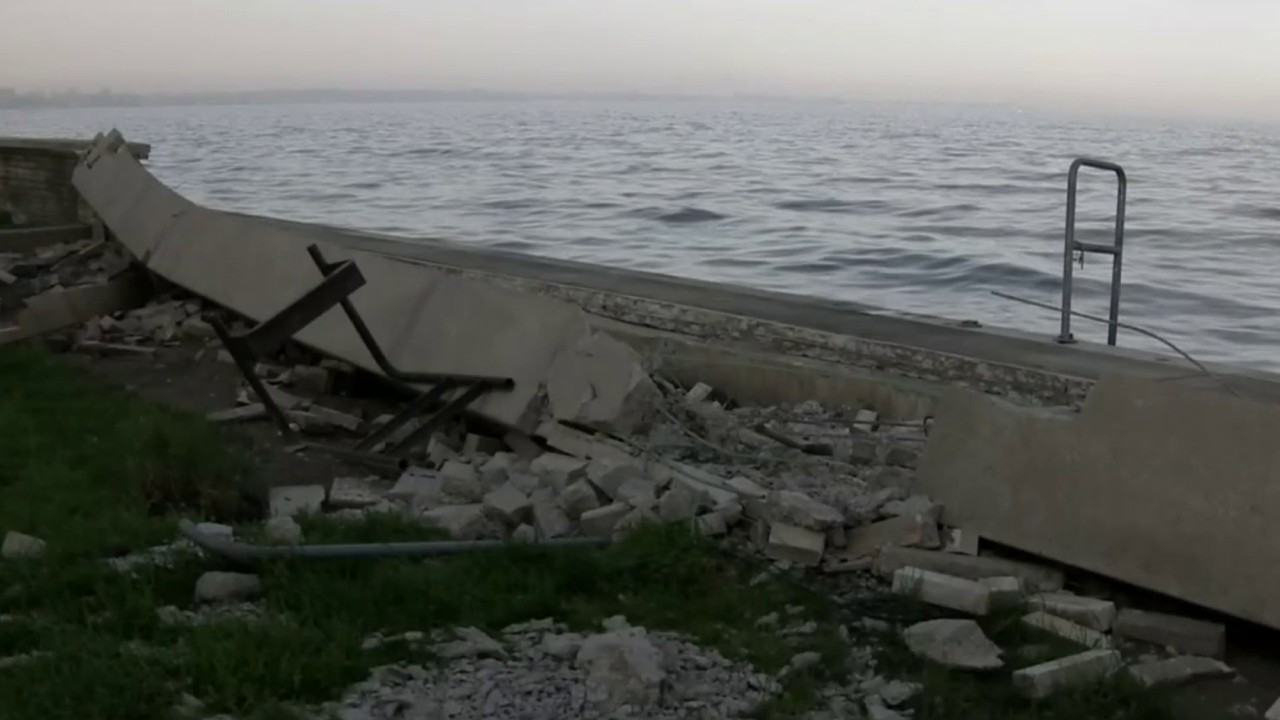 Residents Concerned About Flooding After Seawall Collapses In 